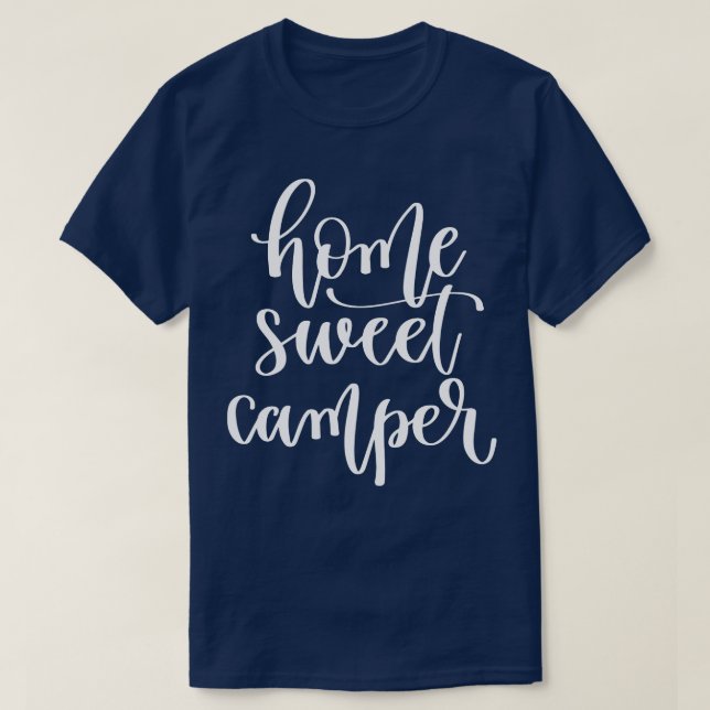 Camiseta Home Sweet Camper 2 (Frente do Design)