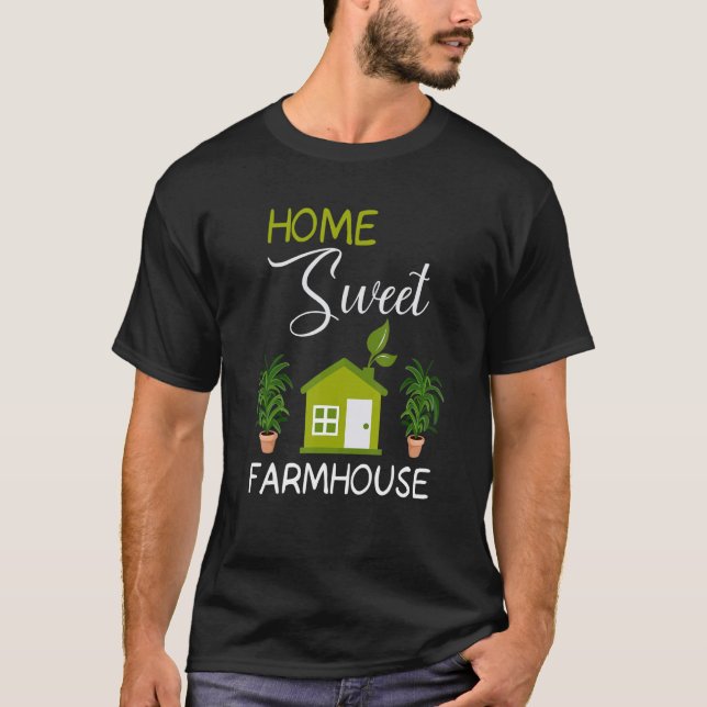 Camiseta Home Sweet Farmhouse (Frente)