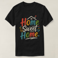Camiseta Home Sweet Home – Design Estético Aconche