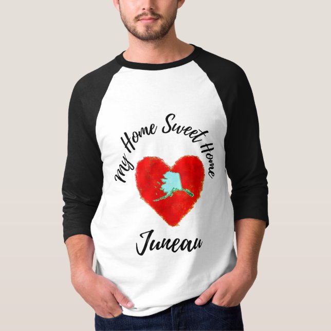 Camiseta Home Sweet Home Juneau (Frente)