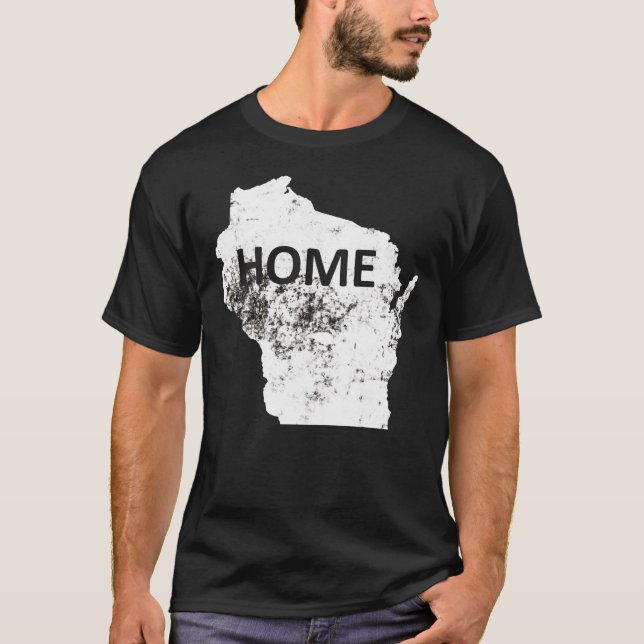 Camiseta Home - Wisconsin T-Shirt (Frente)