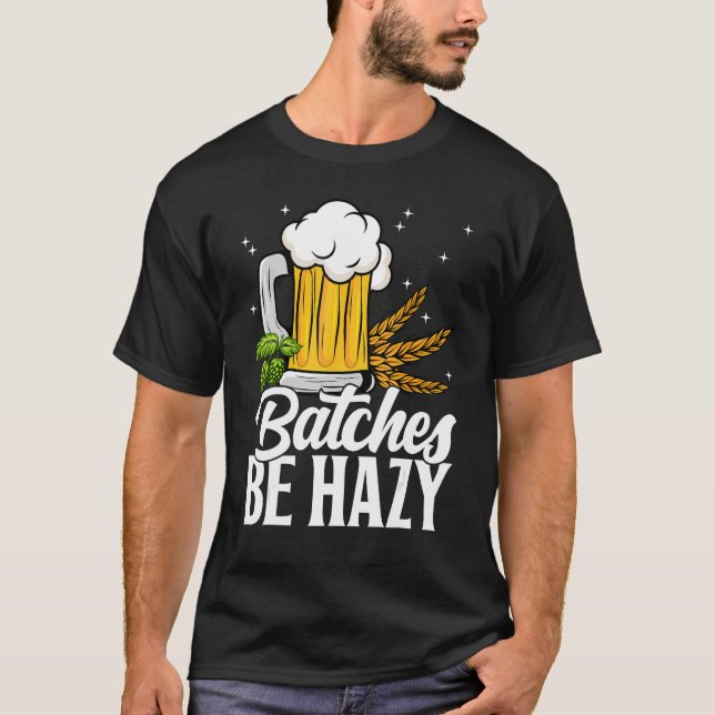 Camiseta Homebrew IPA Craft Brewery Hazy Beer  Drinking (Frente)