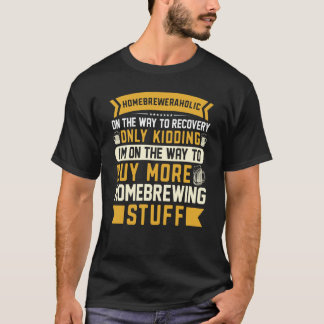 Camiseta Homebrewing Beer Brewing Alcohol Drinker Alcoholic