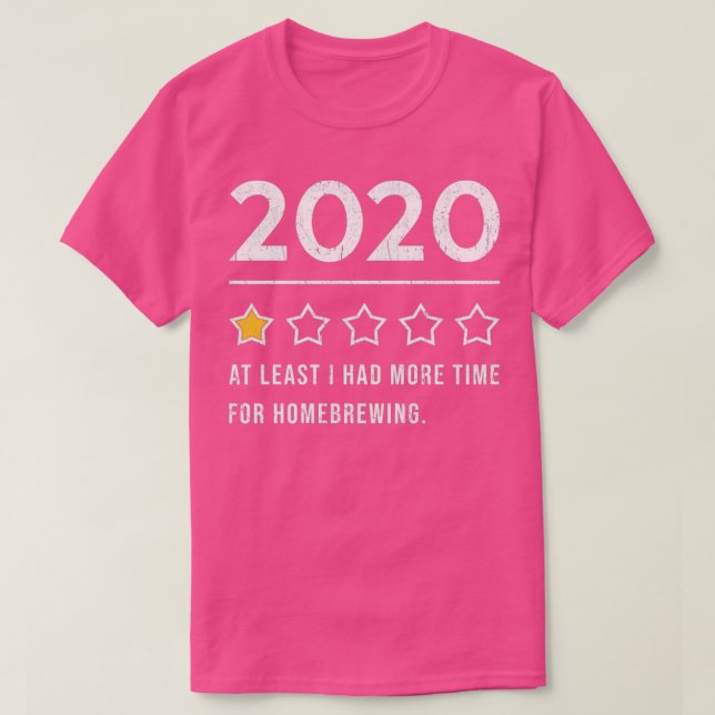 Camiseta Homebrewing Gift 2020 classque (Frente do Design)
