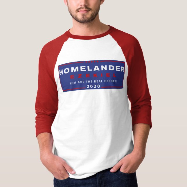 Camiseta Homelander para o presidente (Frente)