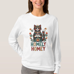 Camiseta Homely Homey aconchegante design