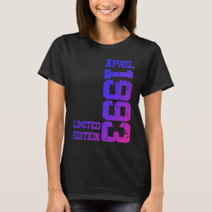 Camiseta Homem-aniversário de 30 anos, 30 anos, abril de 19