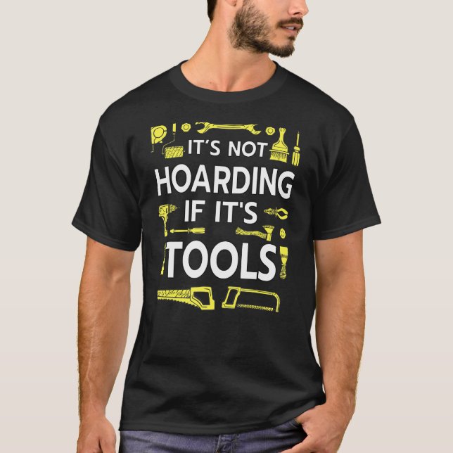 Camiseta Homem-Artesão Engraçado Não está entortando se é (Frente)