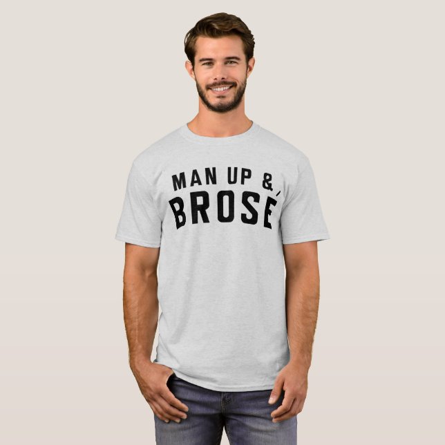 Camiseta Homem ascendente & Brose (Frente Completa)