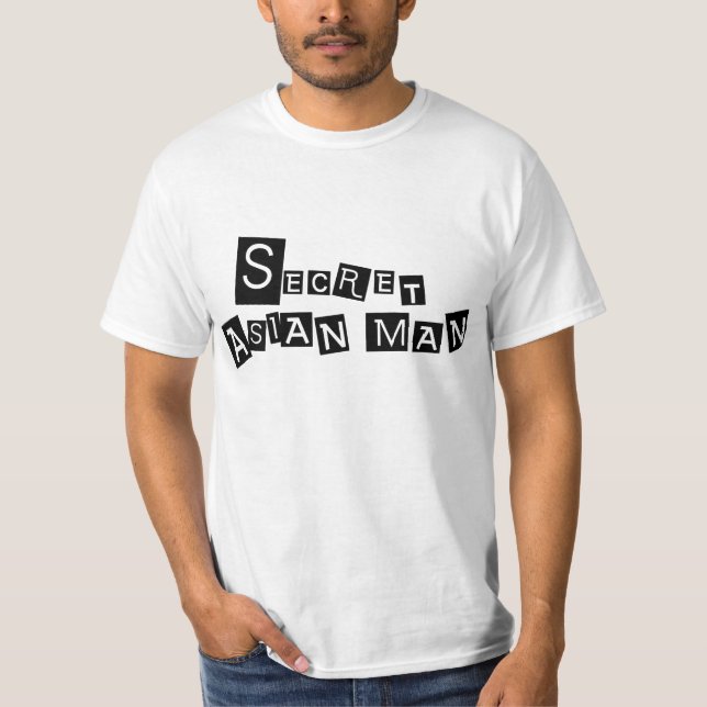 CAMISETA HOMEM ASIÁTICO SECRETO (Frente)
