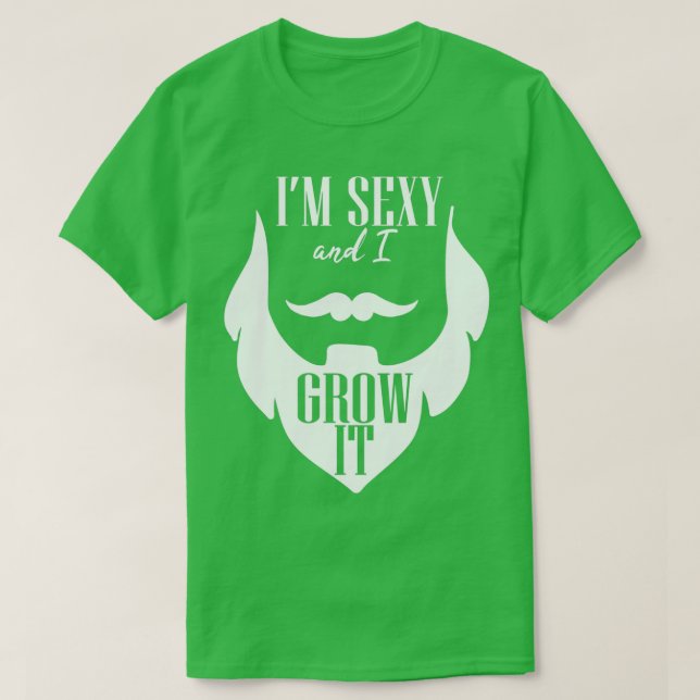 Camiseta Homem-Barba 2 (Frente do Design)