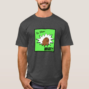 Camiseta Homem Branco Verde O Que Você Quer Histórias em qu