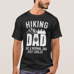 Camiseta Homem Caminhada Pai Para Mochileiro Parque Naciona