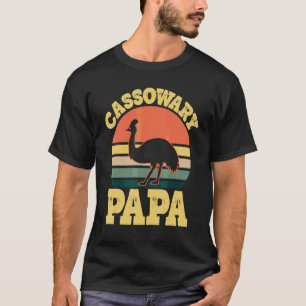 Camiseta Homem Casuarino Papai Casuarino Fofo Festa Casuari