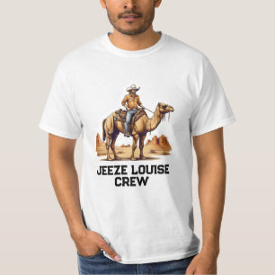 Camiseta Homem cavalgando em um camelo