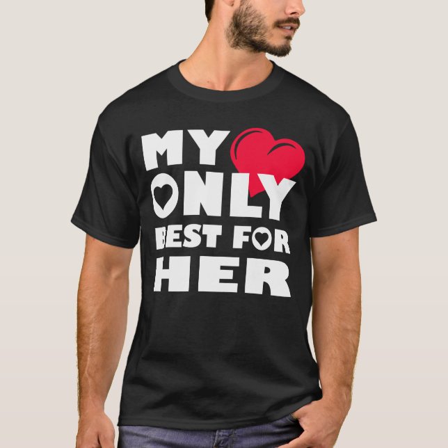 Camiseta Homem Com Sentença Divertida. (Frente)