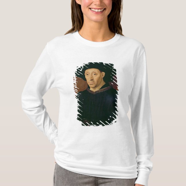 Camiseta Homem com um vidro do vinho (Frente)