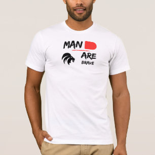 Camiseta Homem Corajoso