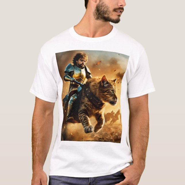CAMISETA HOMEM CORRE COM ANIMAL (Frente)
