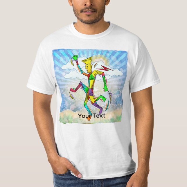 Camiseta Homem Correndo (Frente)