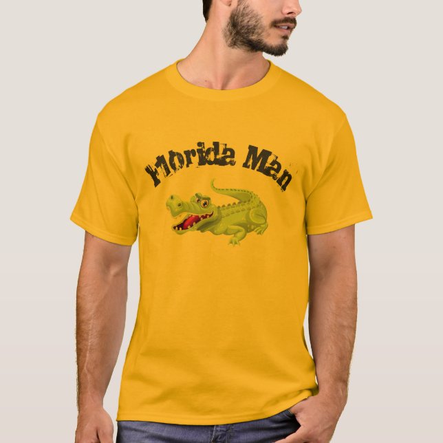 Camiseta Homem da Flórida, jogador (Frente)