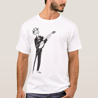 Camiseta Homem da guitarra