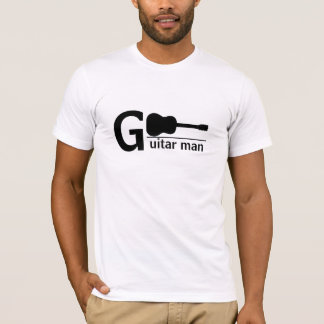 Camiseta Homem da guitarra
