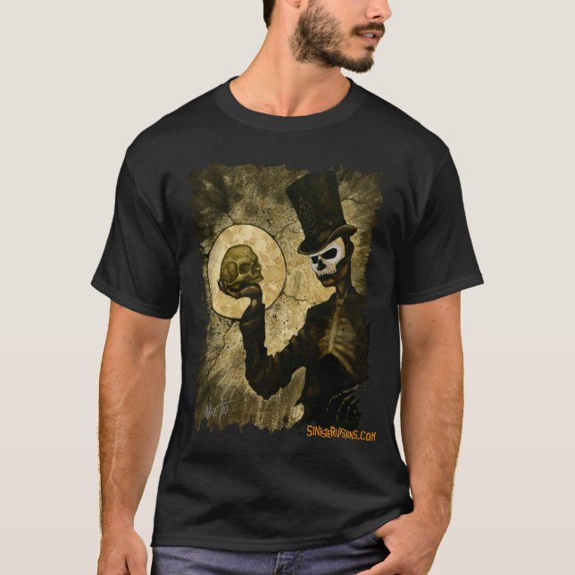 Camiseta Homem da sombra pelo selvagem de República do (Frente)