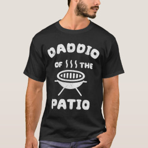 Camiseta Homem Daddio Do Pátio Dia Dos Pais Churrasco Grill