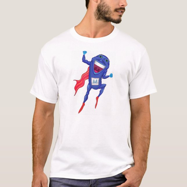 Camiseta Homem das mitocôndria (Frente)