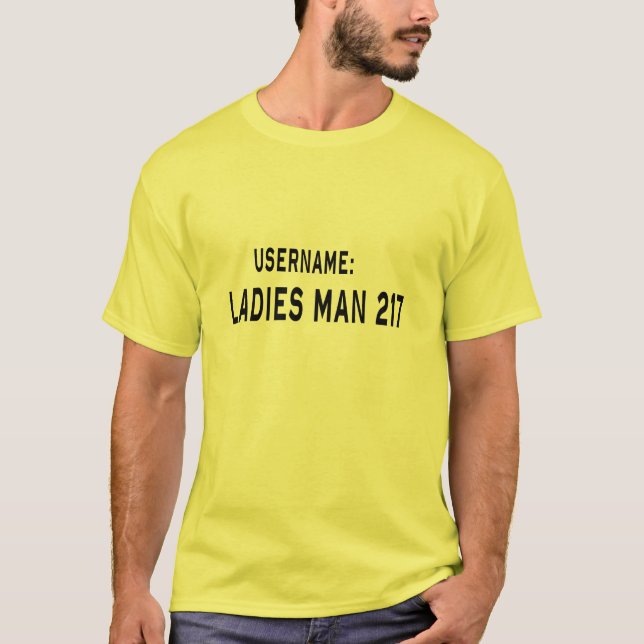 Camiseta Homem das senhoras (Frente)