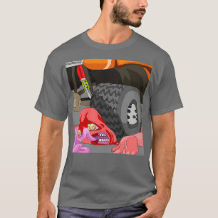Camiseta Homem de Acidente de Carro Intestino