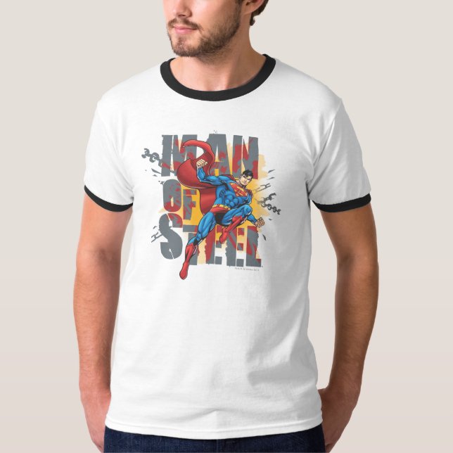 Camiseta Homem de Aço (Frente)