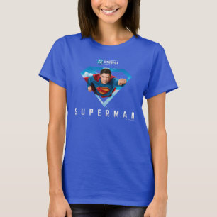 Camiseta Homem de Aço em Voo