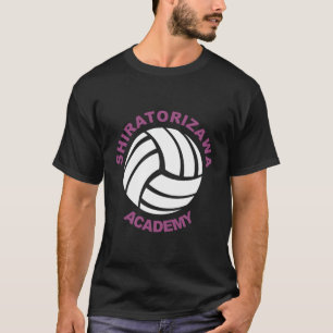 Camiseta Homem de Animação de Alta Prática de Voleibol em S