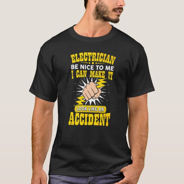 Camiseta Homem de Arte Eletrônica Amor com Humor de Engenhe (Frente)