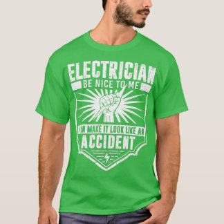 Camiseta Homem de Arte Eletrônica Engraçado Engenheiro elét