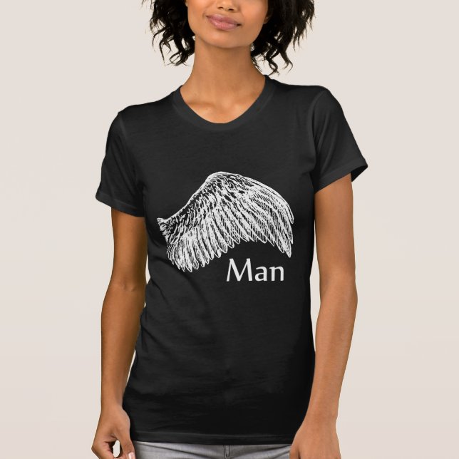 Camiseta Homem de asa (Frente)