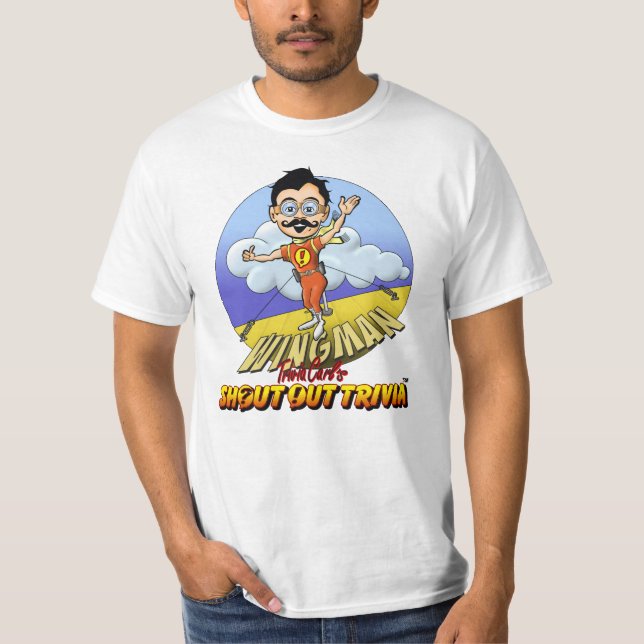 Camiseta Homem de asa (Frente)