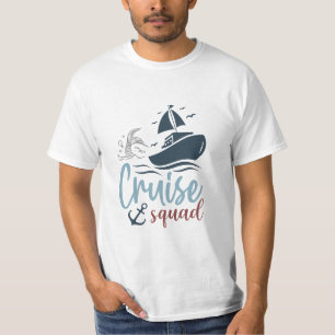 Camiseta Homem de Aventura ao Esquadrão de Cruzeiro