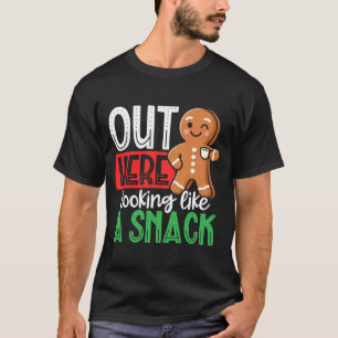 Camiseta Homem de Biscoito de Gengibre Masculino Por Aqui P
