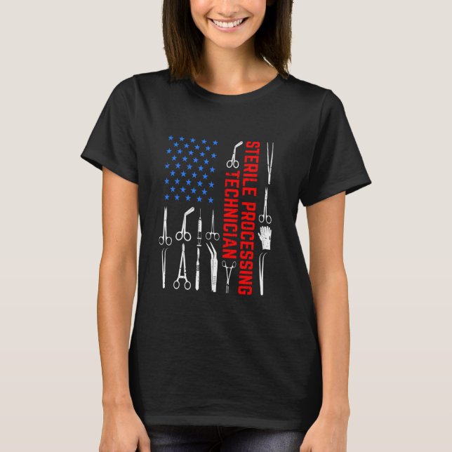 Camiseta Homem de Certificação de Técnicos de Processamento (Frente)