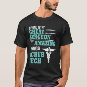 Camiseta Homem de Cirurgia Cirúrgica Cirúrgica Cirúrgica Ci