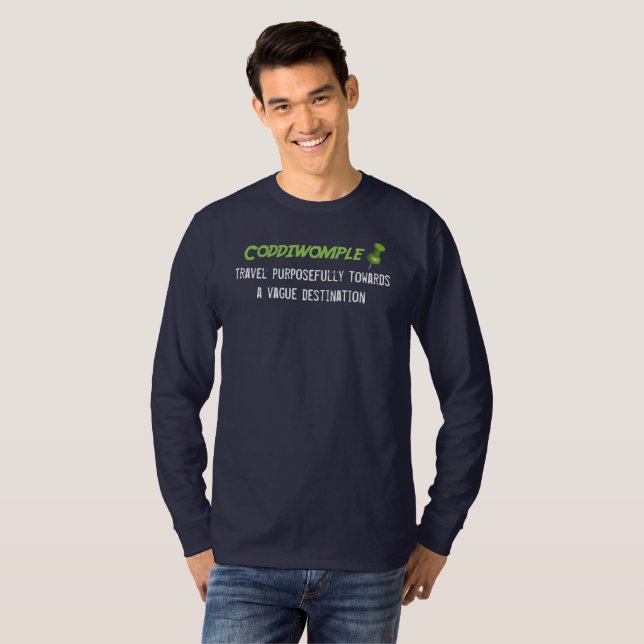Camiseta Homem de Coddiwomple (Frente Completa)