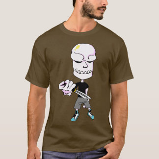 Camiseta Homem de Faca Cansado