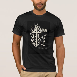 Camiseta Homem De Fé