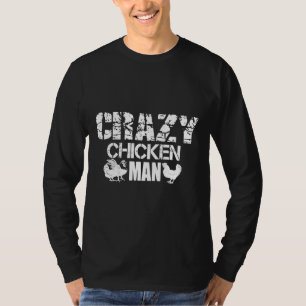 Camiseta Homem de Galinha Louco
