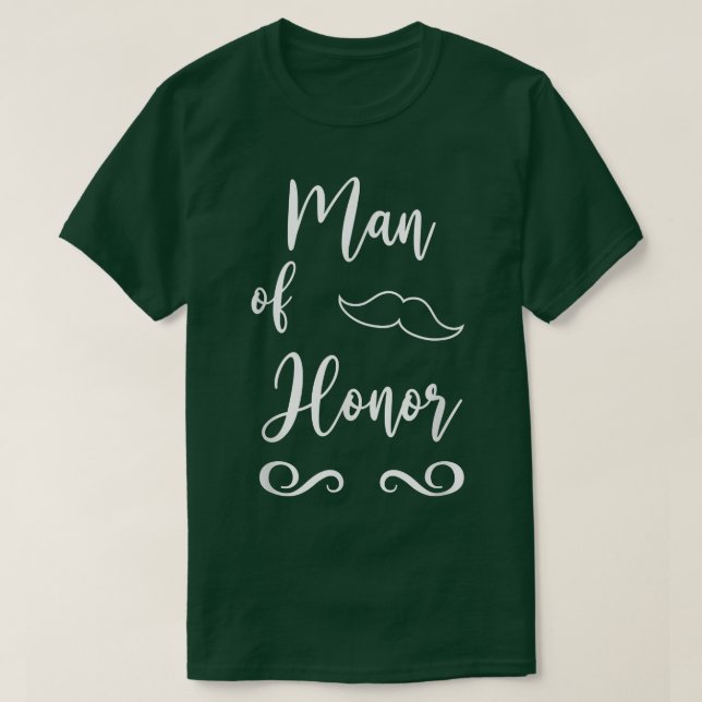 Camiseta Homem de Honra e Matança de Casamento (Frente do Design)