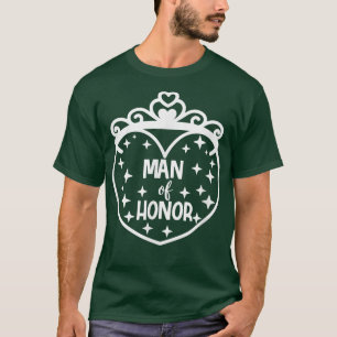Camiseta Homem de Honra Ideia de Noiva Despedida de Solteir
