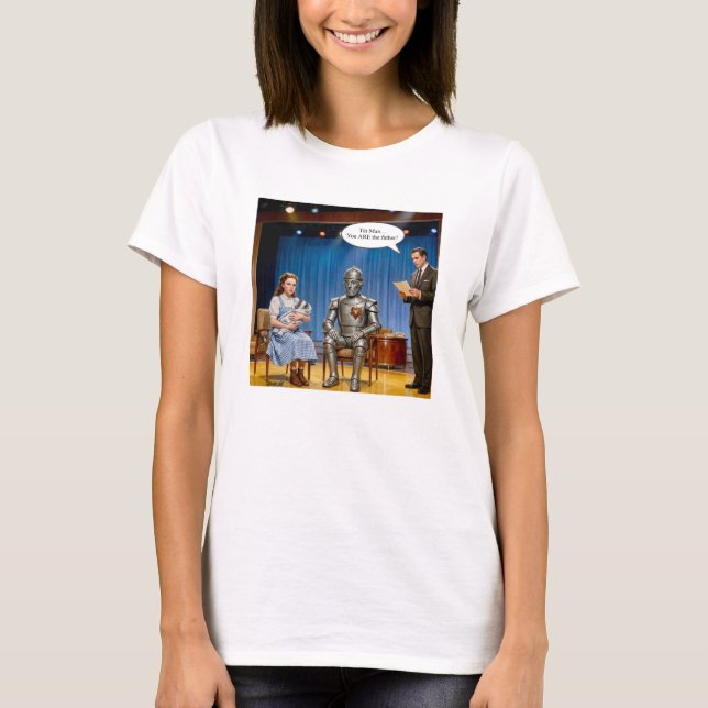 Camiseta Homem de Lata você é o pai  (Frente)